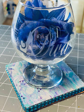 Load image into Gallery viewer, Cognac / Brandy Snifter - Hand Etched