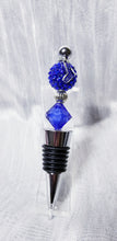 Load image into Gallery viewer, Blu Berry Chic Stiletto Wine Stopper